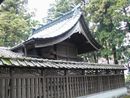 倭文神社本殿と幣殿と透塀