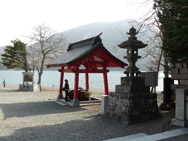 富士見村：赤城神社元宮・手水舎
