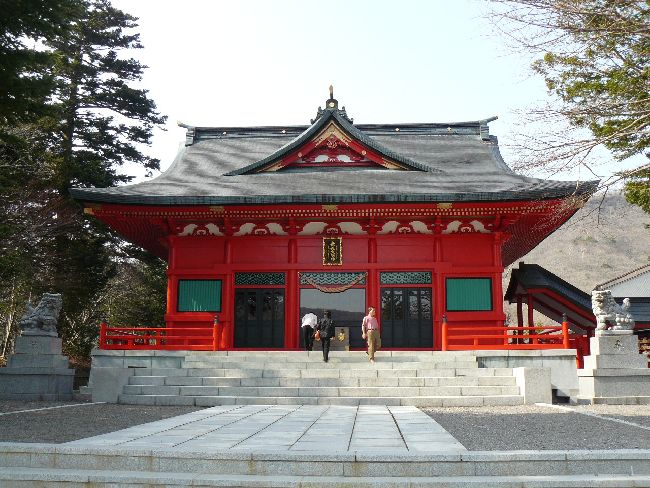 富士見村：赤城神社元宮・拝殿