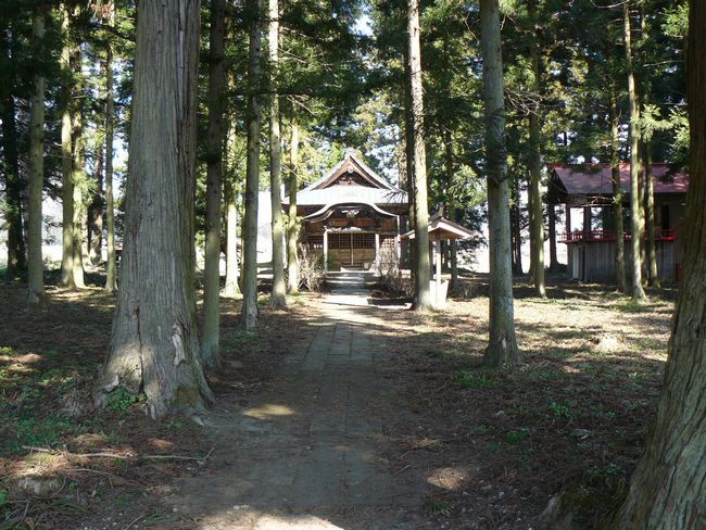 三国街道：須川宿−熊野神社