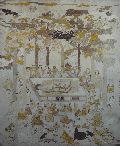 大雄院の寺宝である大雄院刺繍涅槃図の画像