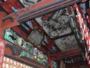 水澤寺（水澤観音）観音堂外陣天井に描かれた龍と天女の天井画