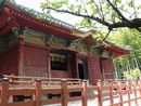 世良田東照宮拝殿正面の外壁と彫刻