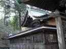 甲波宿禰神社本殿と幣殿と透塀