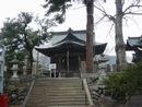諏訪神社参道石段と石垣と玉垣